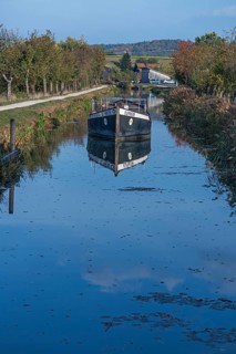 Towboat on the Old Canal