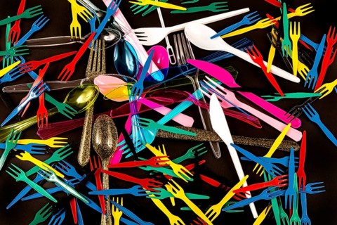 Plastic cutlery