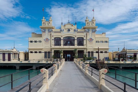 Hotel Mondello on stilts in water