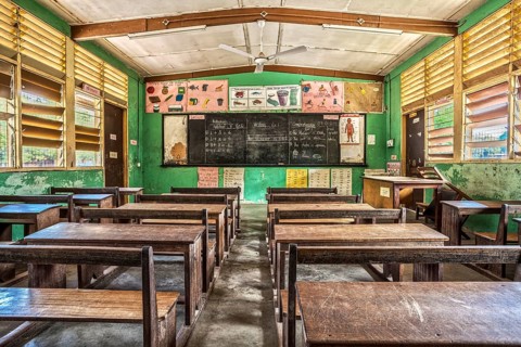 Classroom in Elementary School