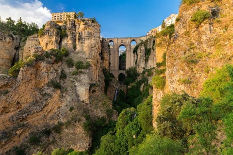 Puente Nuevo with Tajo gorge
