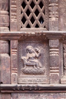 Erotic display at Dattatreya Temple