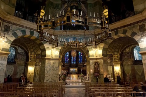 Interior with altar