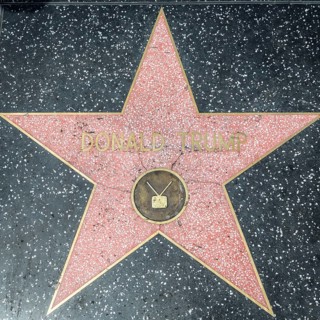 Star Donald Trump on the Walk of Fame