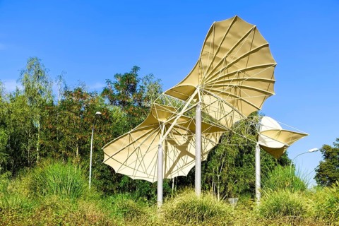 Replica of normal sailing apparatus by Otto Lilienthal