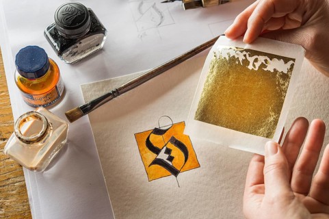 Calligraphy studio