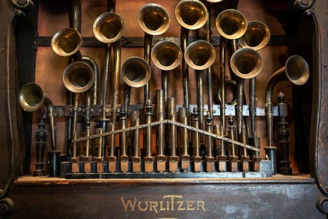 Old organ of Rudolph Wurlitzer
