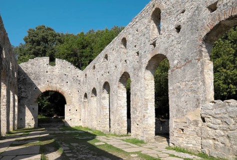 Large Byzantine basilica