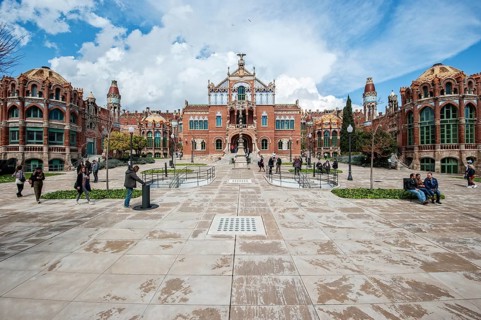 Historic hospital complex Hospital de Sant Pau