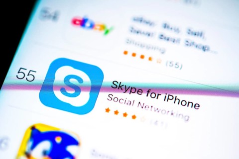 Skype App in the Apple App Store