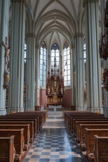 Church nave and chancel