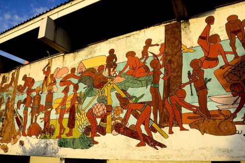 Mural painting