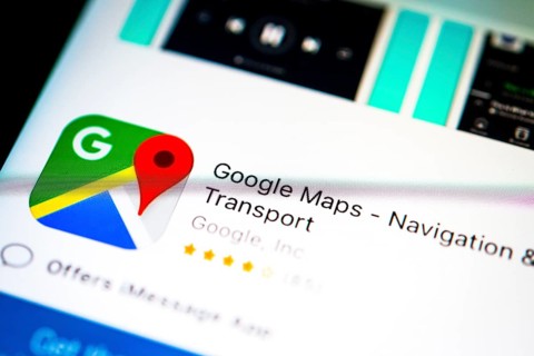 Google Maps App in the Apple App Store