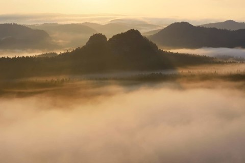 View from Kleiner Winterberg to Lorenzsteine