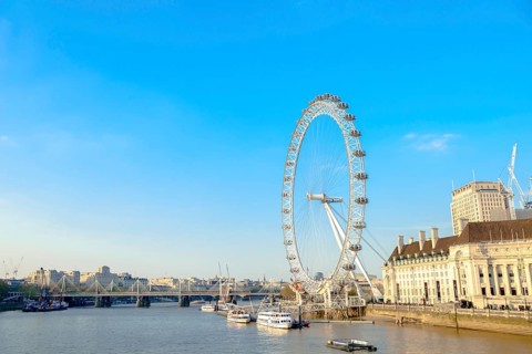 London Eye and Thames