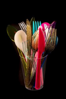 Plastic cutlery