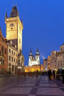 Old Town Hall and Tyn Church