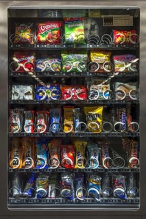 Candy machine at the main station