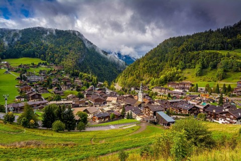 La Clusaz village