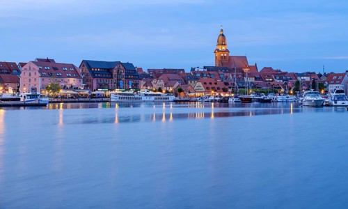 Cityview with harbour