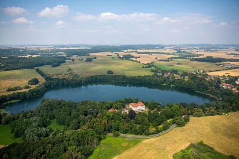 Hotel Seeschloss Schorssow at Lake Haussee