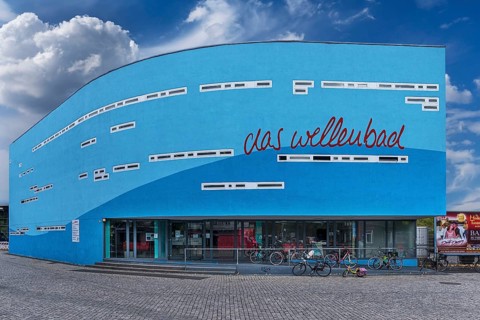 The wave pool at Spreewaldplatz