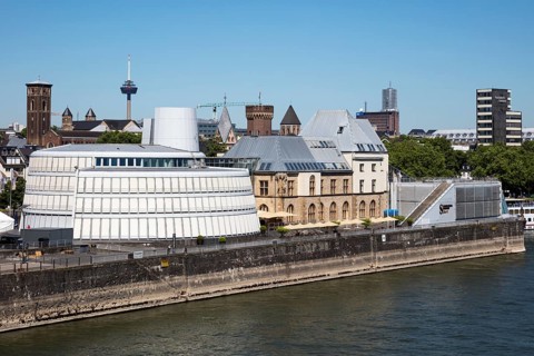 Chocolate museum on the Rhine