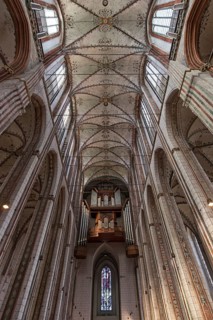 Ceiling vaults with Orgelempore