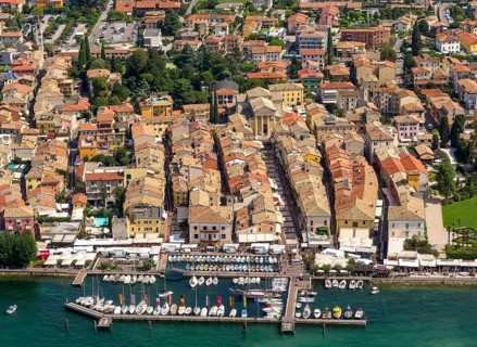 Marina with sailboats