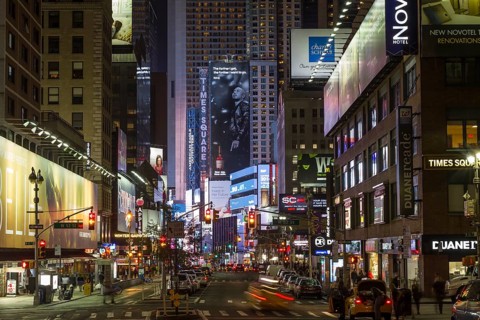 Illuminated billboards