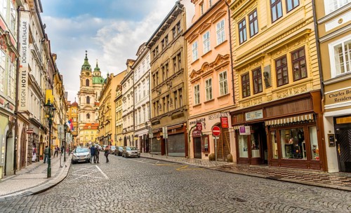 View of street