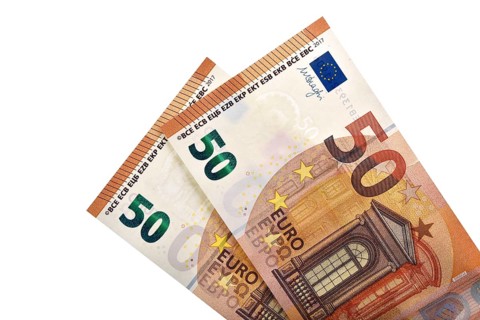 50 euro banknotes