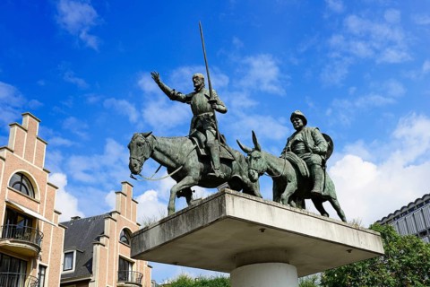 Don Quixote and Sancho Pansa Monument