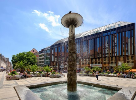 Richard-Strauss fountain