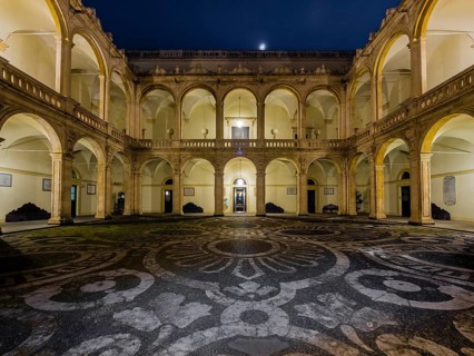 University courtyard