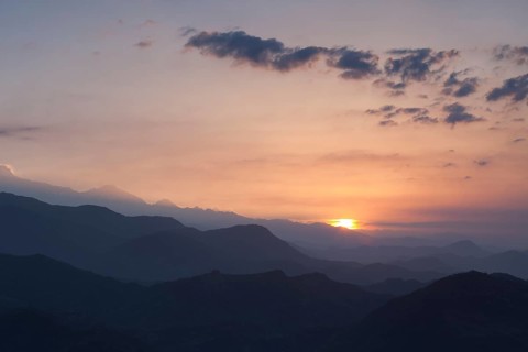 Mountains of the Annapurna range