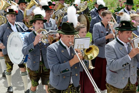 Traditional costume parade