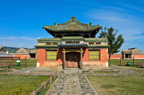Dalai Llama temple at Erdene Zuu