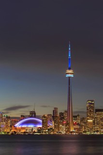 Skyline at night