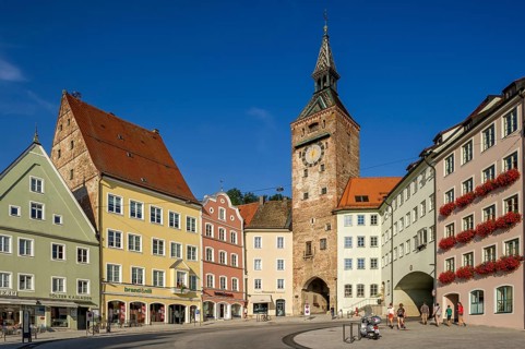 Medieval town gate