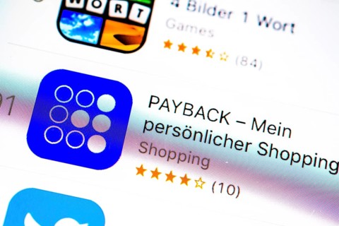 PayBack app in the Apple App Store