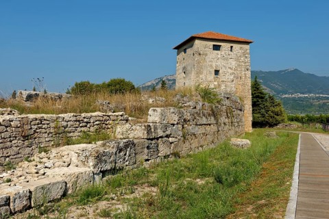 Remains of the antiques