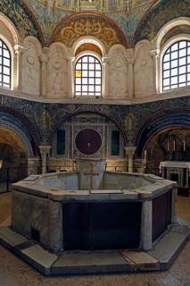 Baptismal font