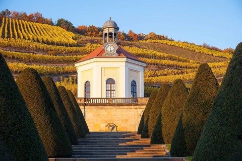 Belvedere with park