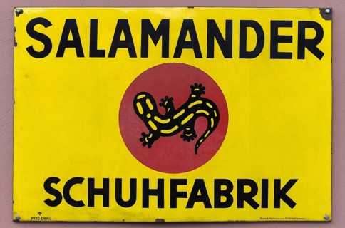 Historical advertising sign