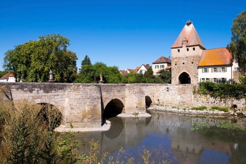 Bridge and tower