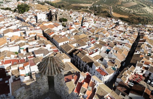 View from Moorish castle