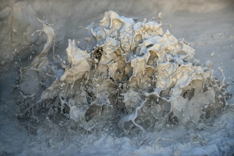 Boiling mud