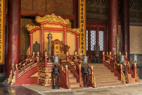 Throne in the Hall of Supreme Harmony