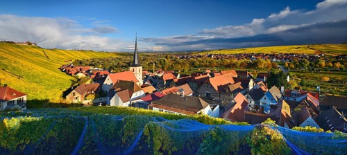 Escherndorf in autumn
